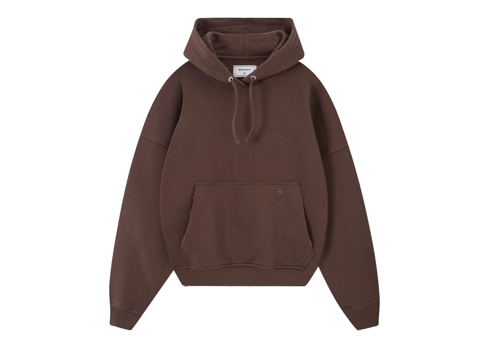 Nude Project Marble Hoodie Brown - görsel 4