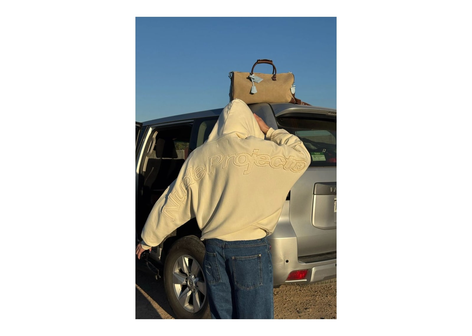 Nude Project Marble Hoodie Marshmallow - görsel 9