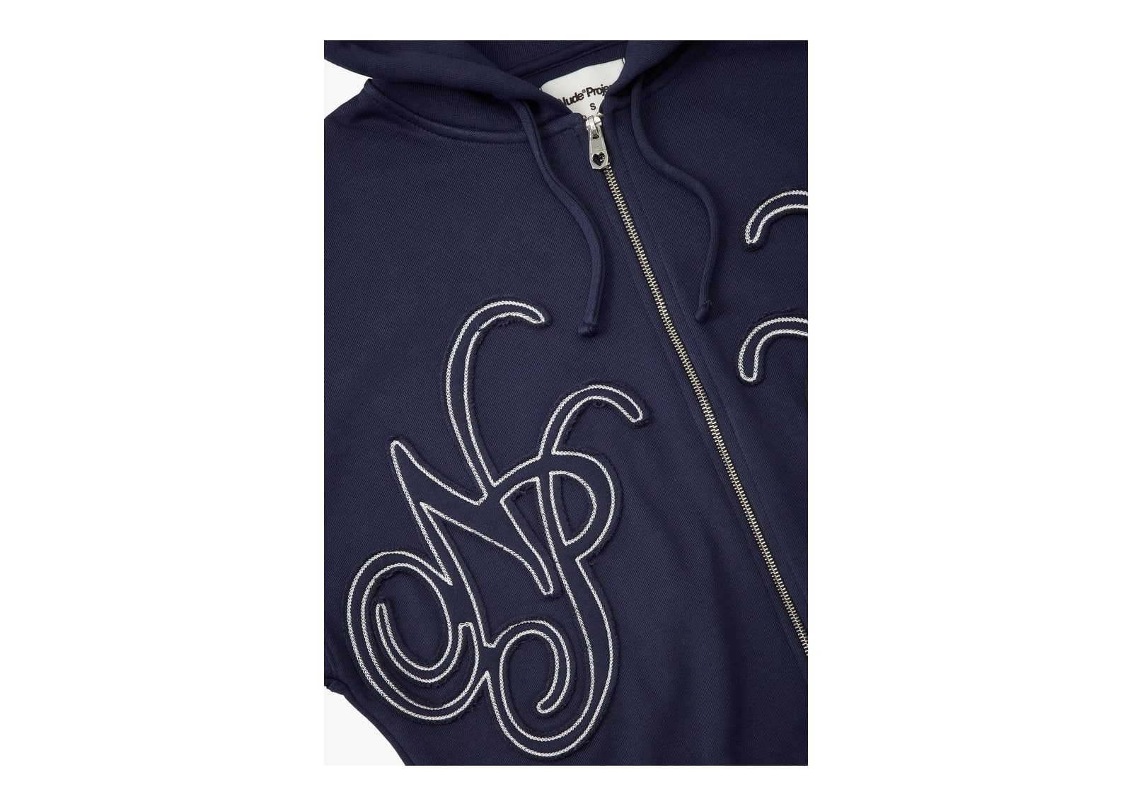 Nude Project Mirror Zip-Up Hoodie Navy - görsel 9