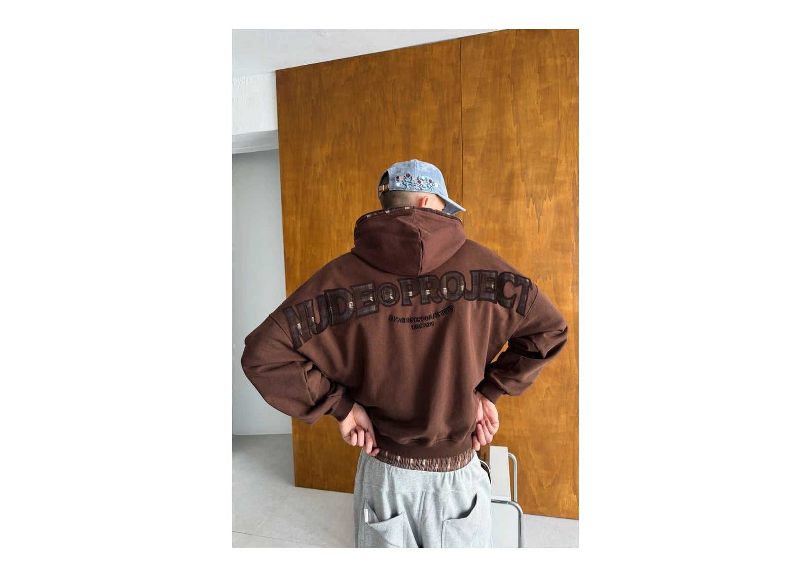 Nude Project Monster Hoodie Brown - görsel 2