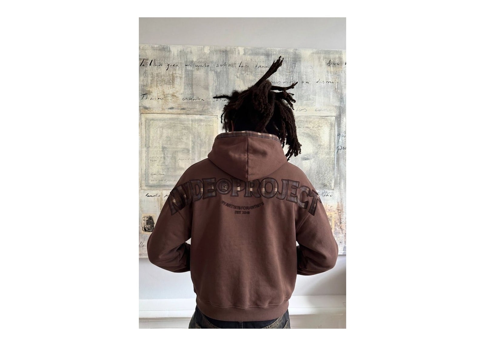 Nude Project Monster Hoodie Brown - görsel 5