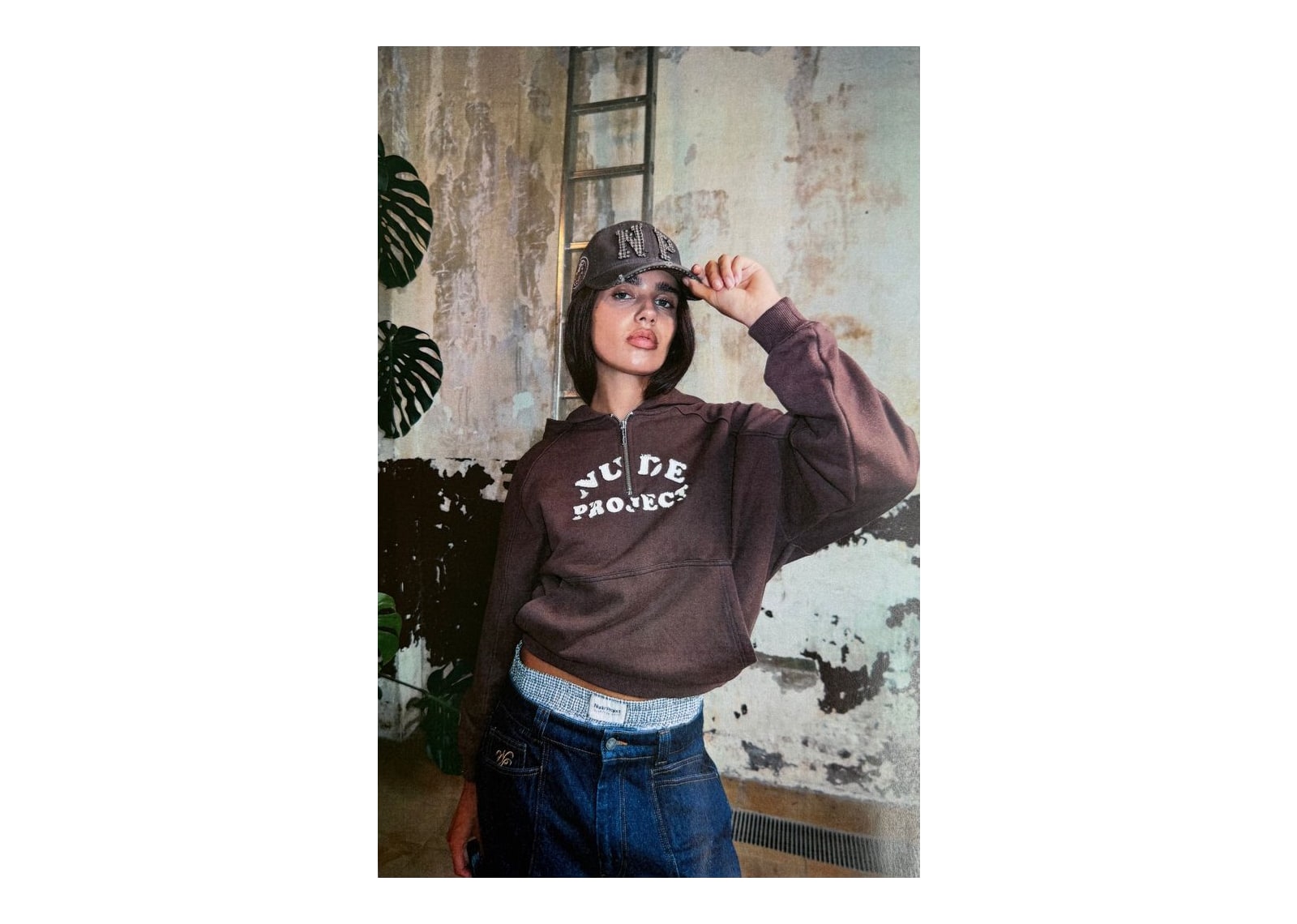 Nude Project Nari Hoodie Brown - görsel 5