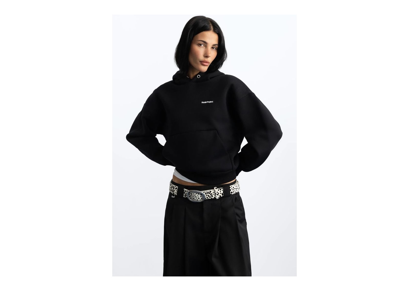 Nude Project Origins Hoodie Black - görsel 2