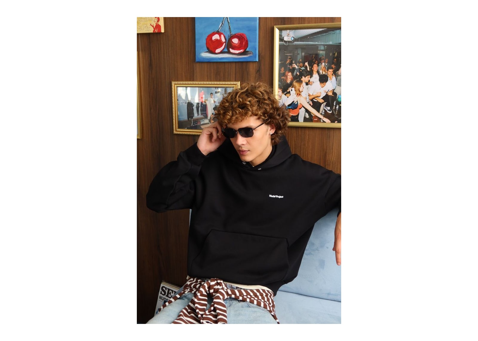 Nude Project Origins Hoodie Black - görsel 6