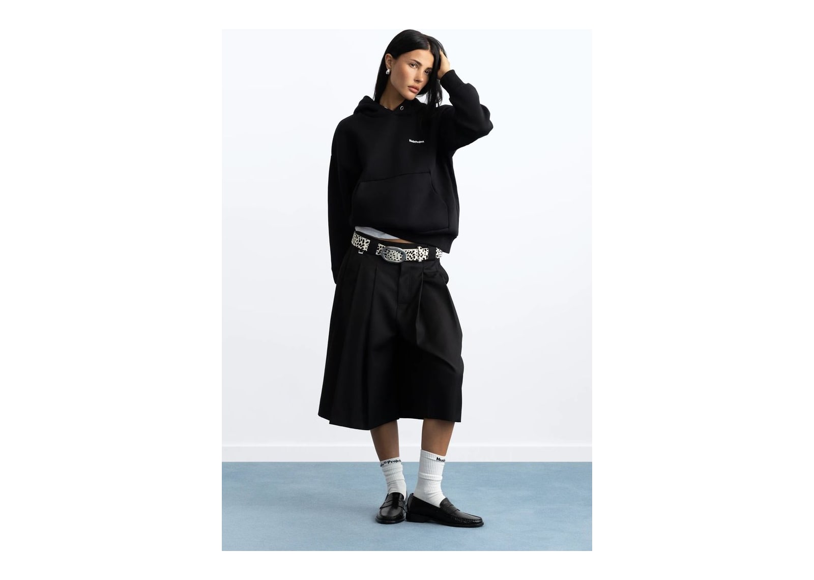 Nude Project Origins Hoodie Black - görsel 8