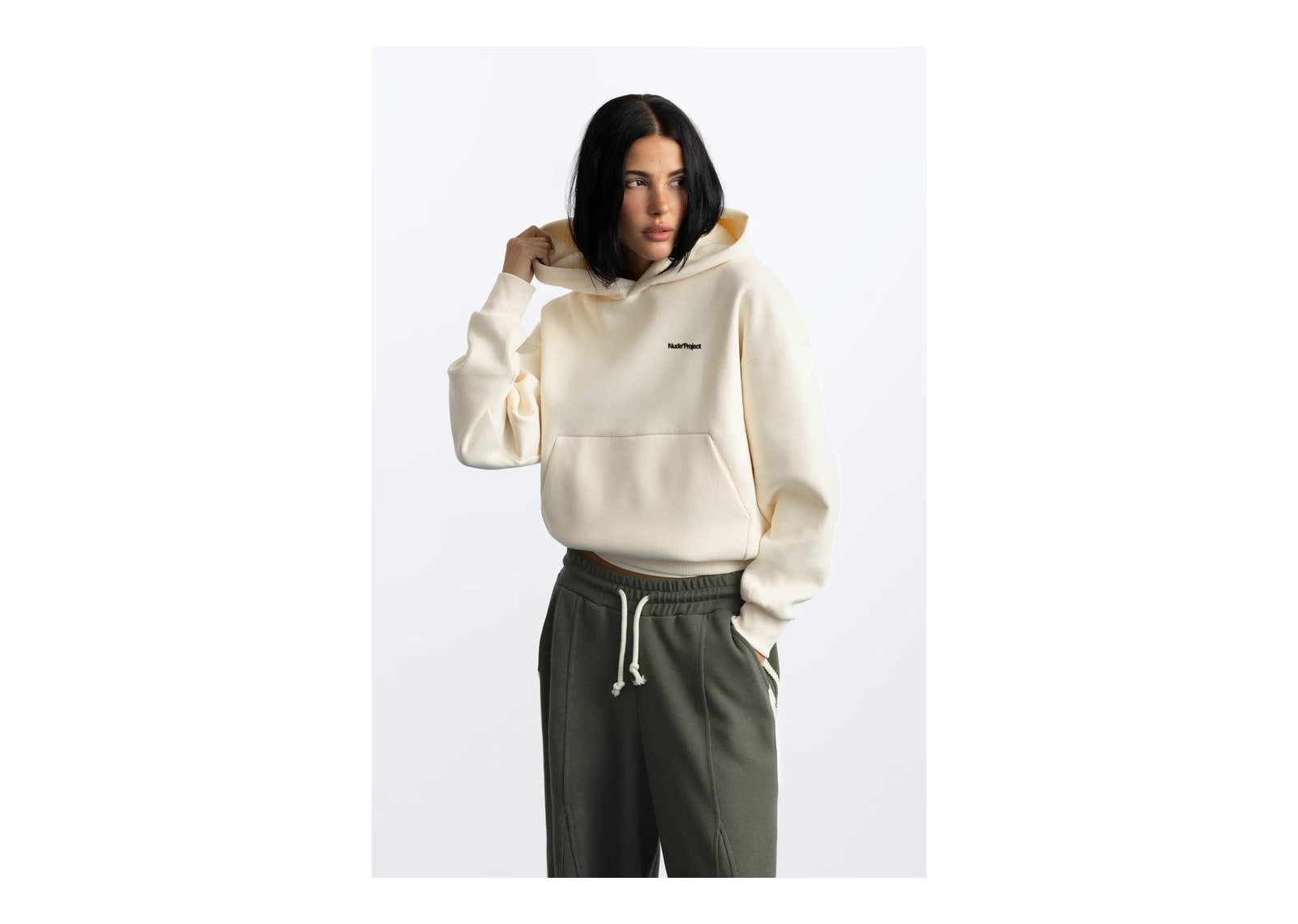 Nude Project Origins Hoodie Ivory - görsel 6