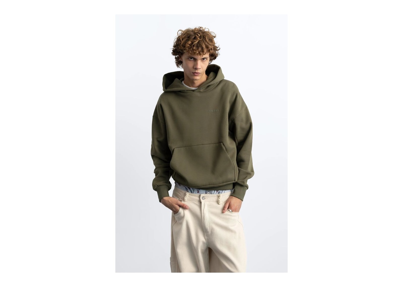 Nude Project Origins Hoodie Khaki - görsel 2