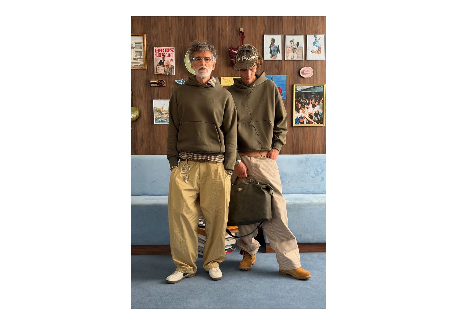 Nude Project Origins Hoodie Khaki - görsel 3