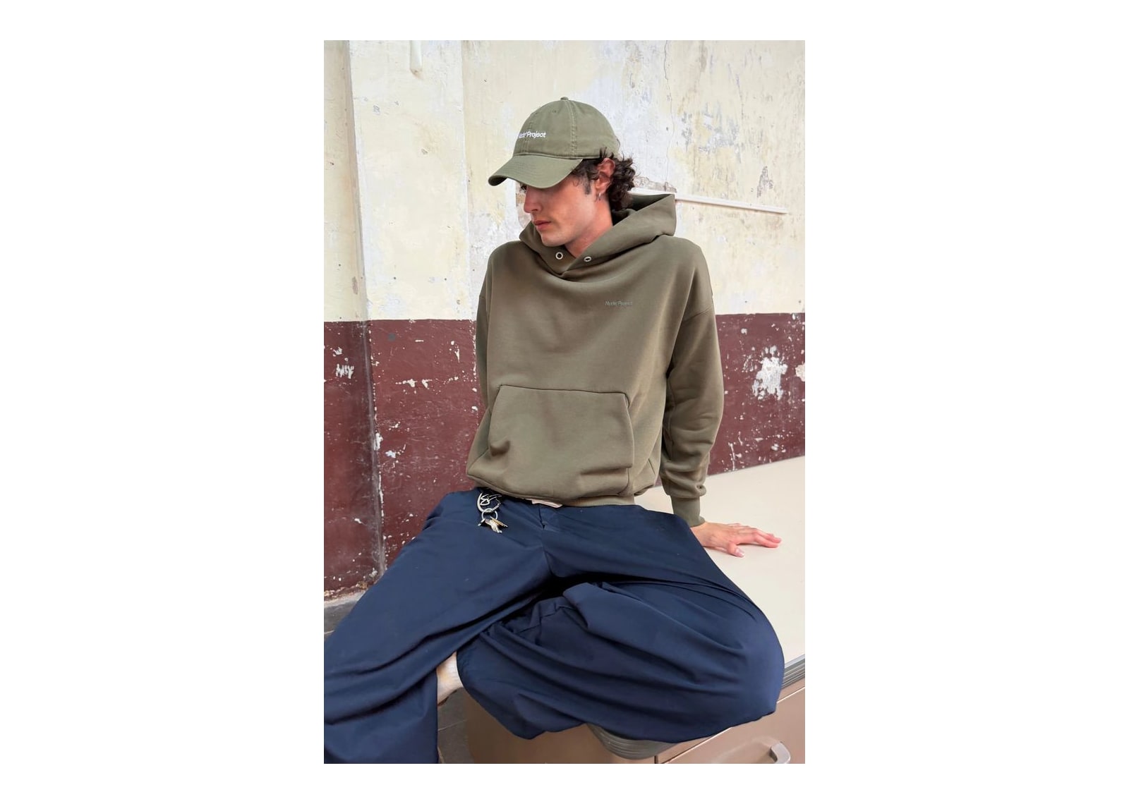 Nude Project Origins Hoodie Khaki - görsel 8
