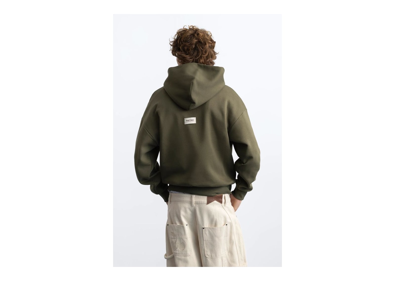 Nude Project Origins Hoodie Khaki - görsel 9