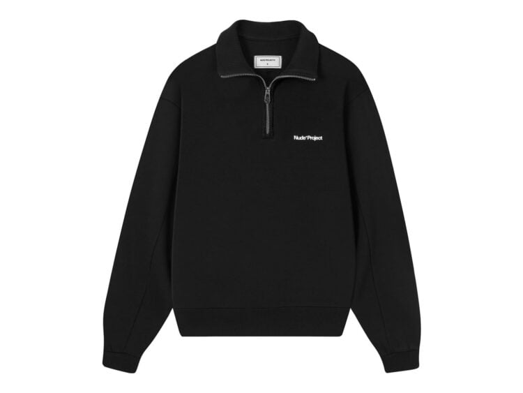 Nude Project Origins Quarter-Zip Black