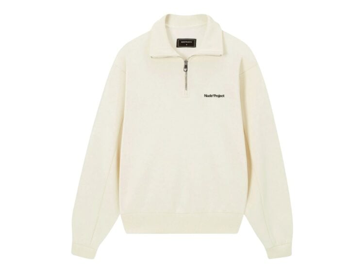 Nude Project Origins Quarter-Zip Ivory