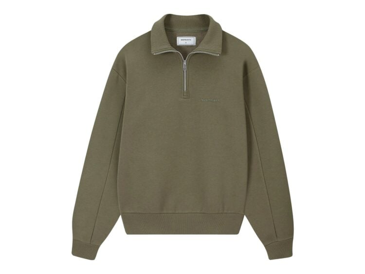 Nude Project Origins Quarter-Zip Khaki