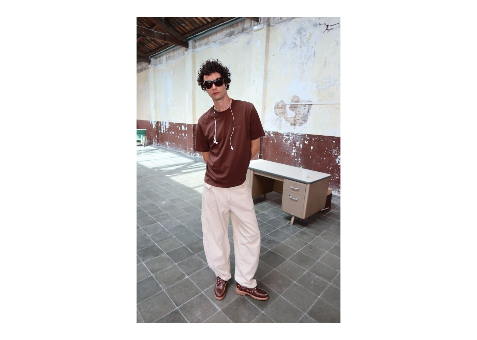 Nude Project Origins Tee Brown - görsel 11
