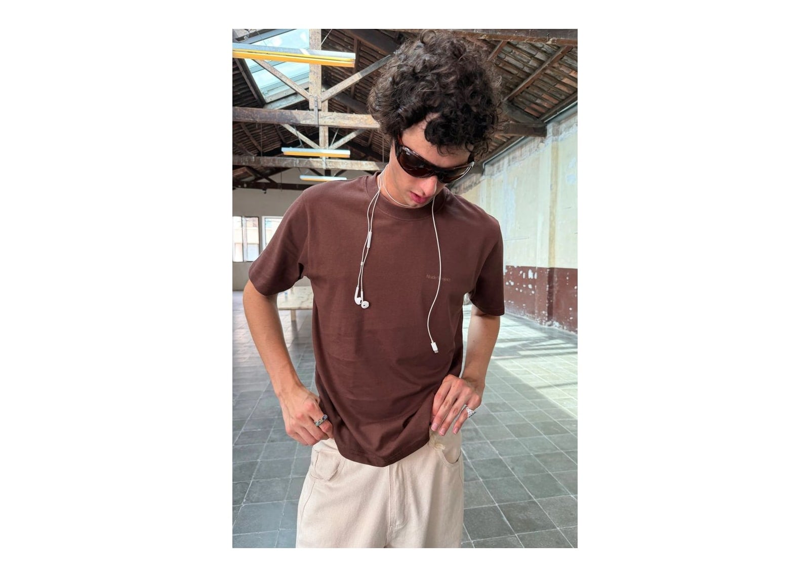 Nude Project Origins Tee Brown - görsel 8