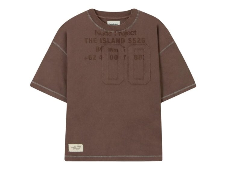 Nude Project Outsider Tee Brown
