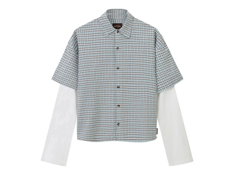 Nude Project Palier Double Sleeve Shirt Navy