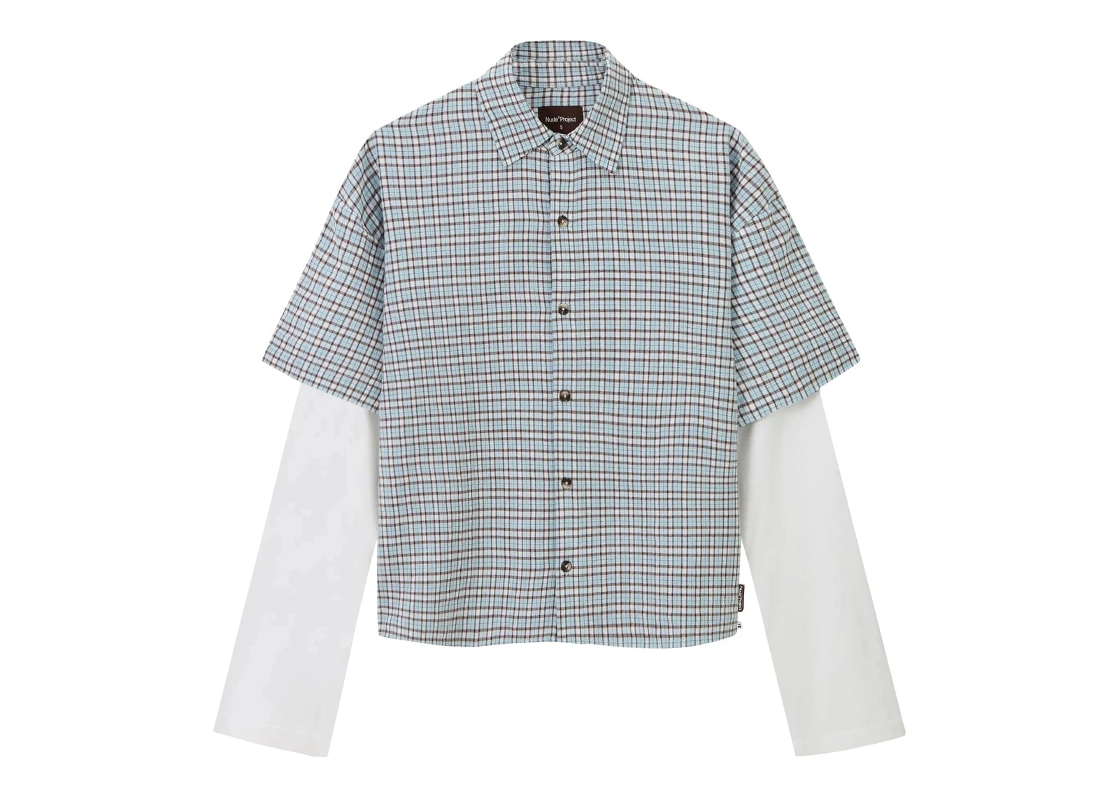 Nude Project Palier Double Sleeve Shirt Navy