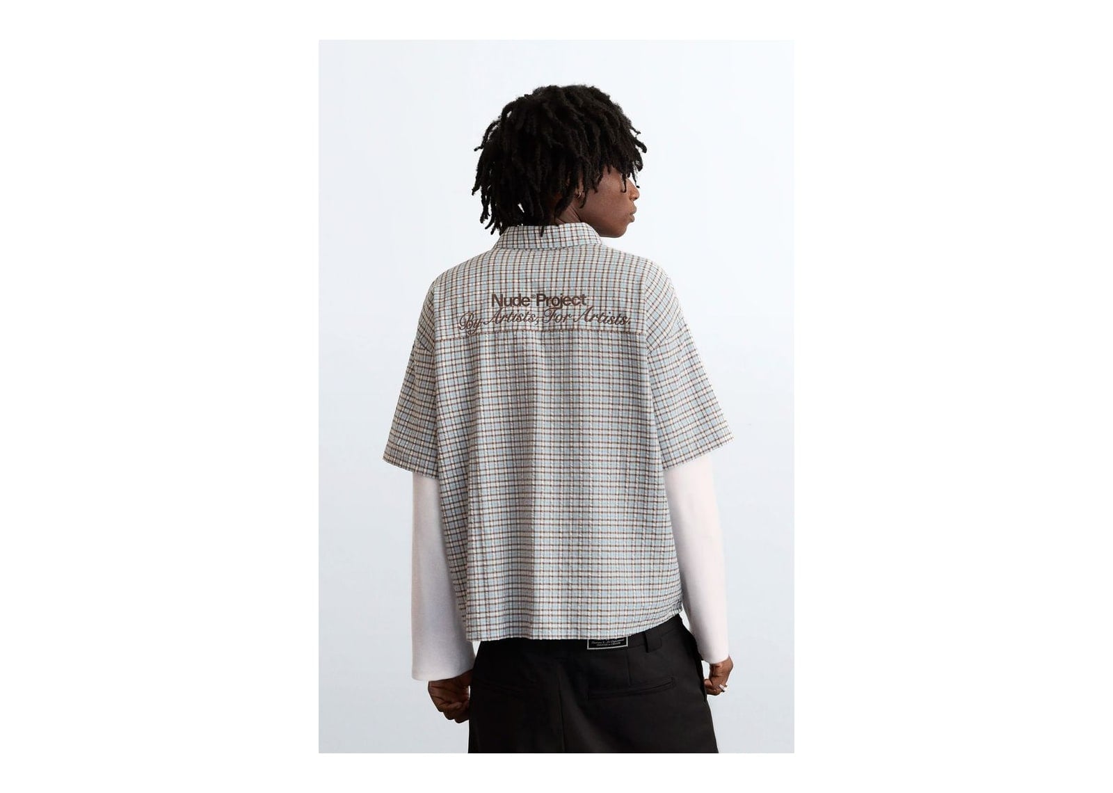Nude Project Palier Double Sleeve Shirt Navy - görsel 2