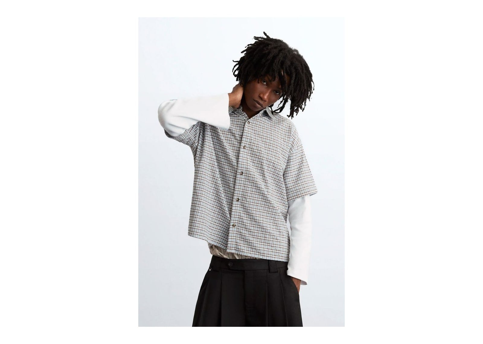Nude Project Palier Double Sleeve Shirt Navy - görsel 3