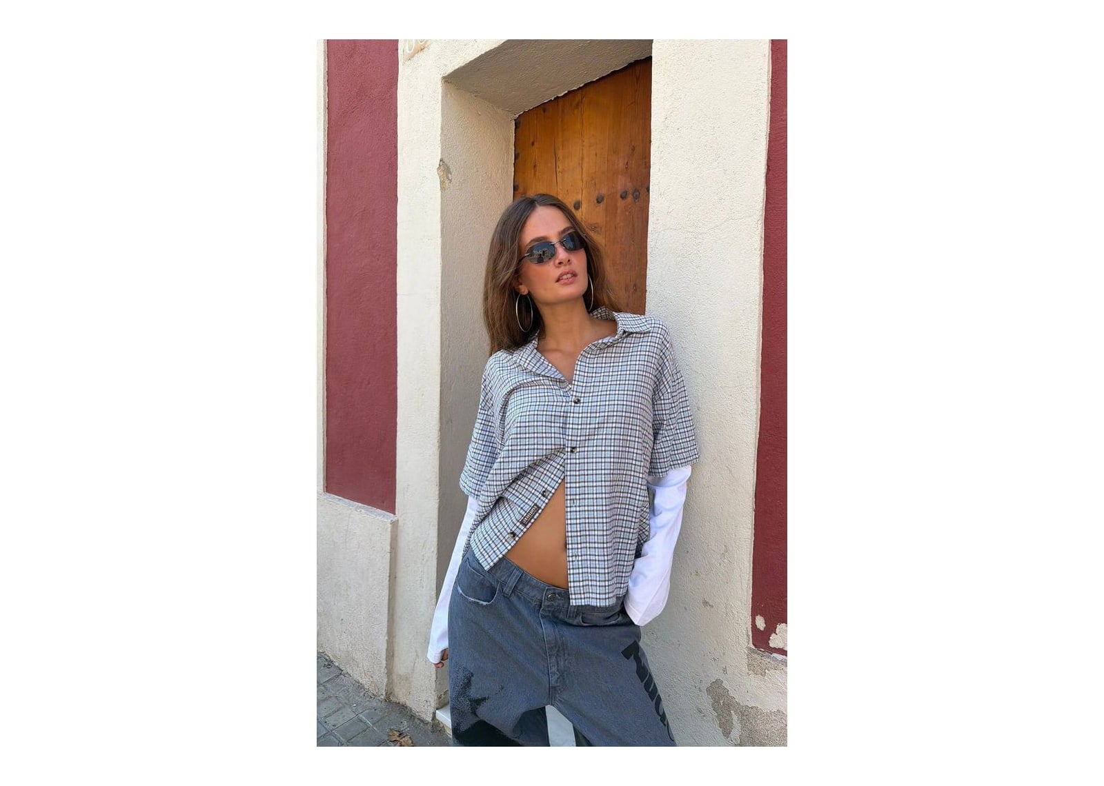 Nude Project Palier Double Sleeve Shirt Navy - görsel 4