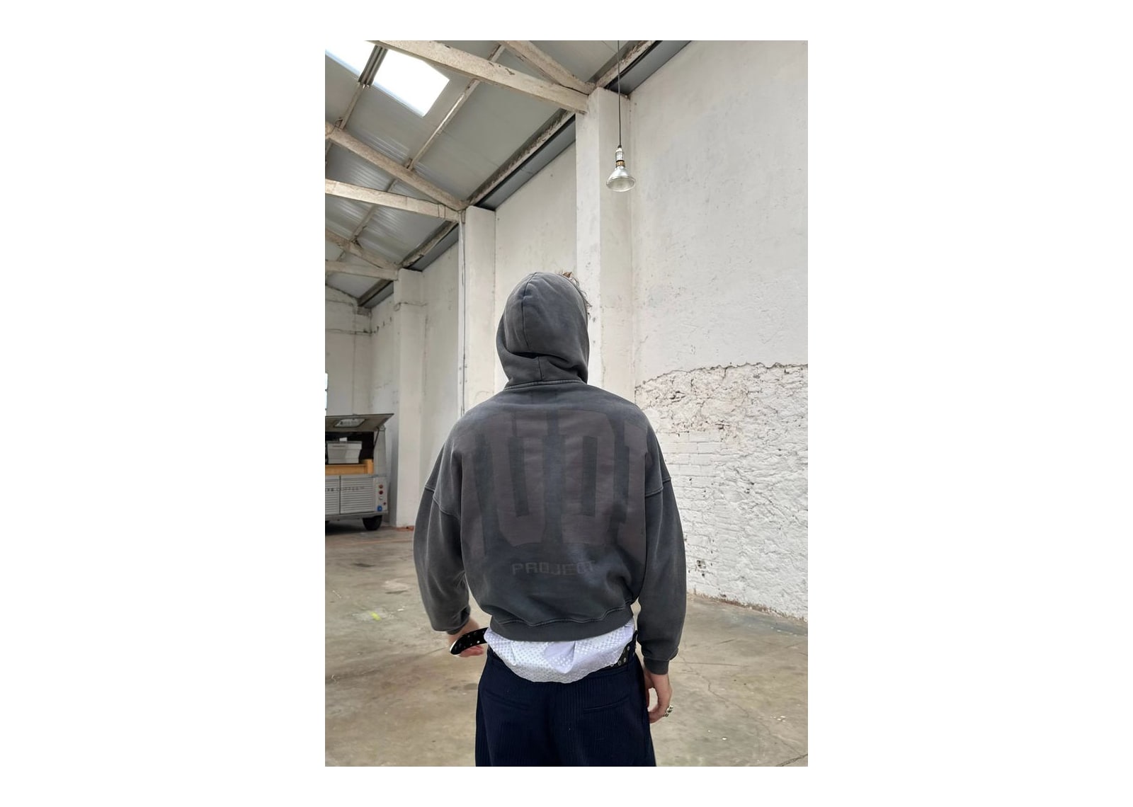 Nude Project Pearl Hoodie Ash - görsel 12