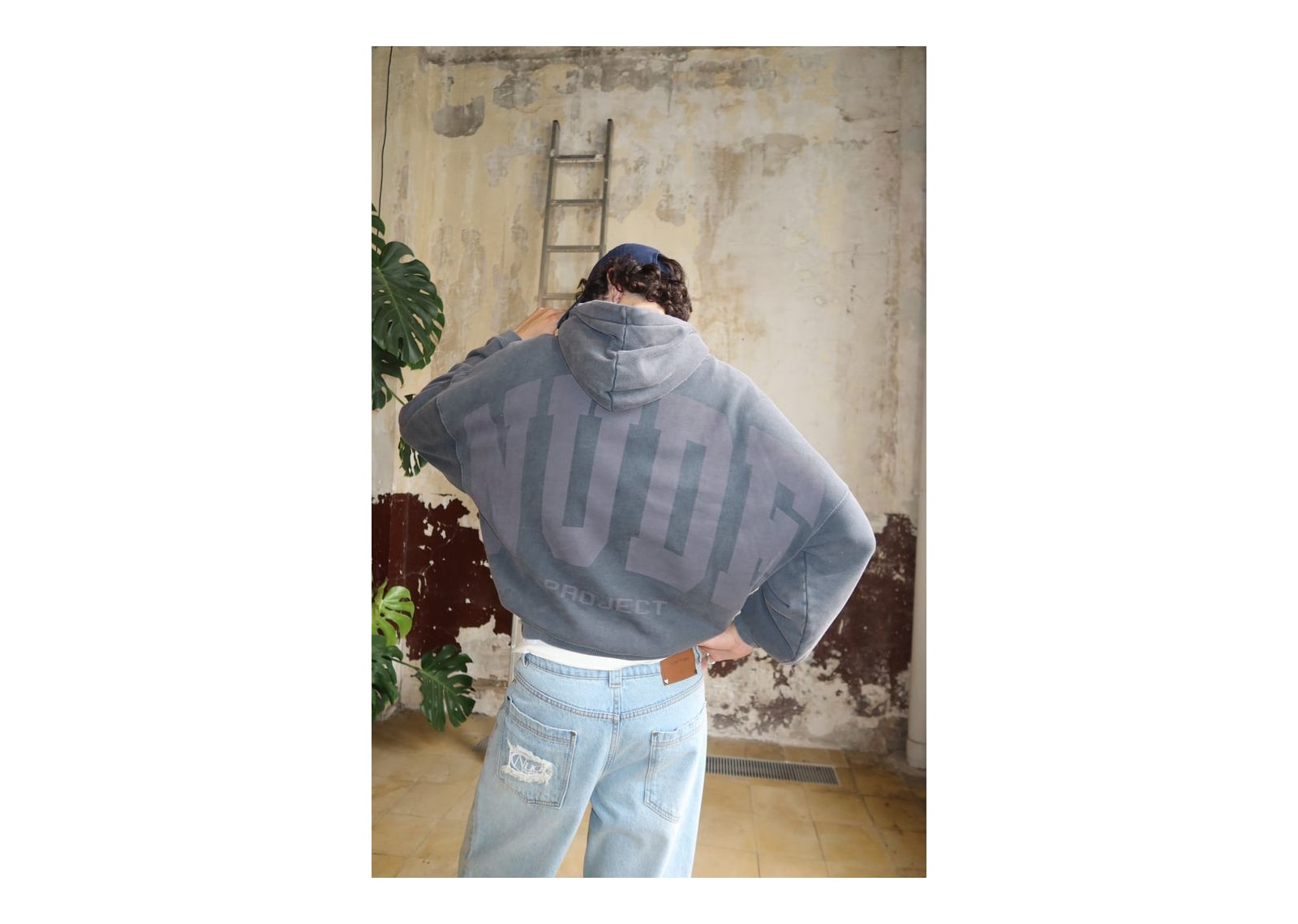 Nude Project Pearl Hoodie Ash - görsel 5