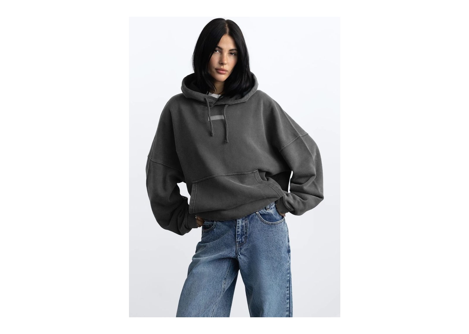 Nude Project Pearl Hoodie Ash - görsel 9