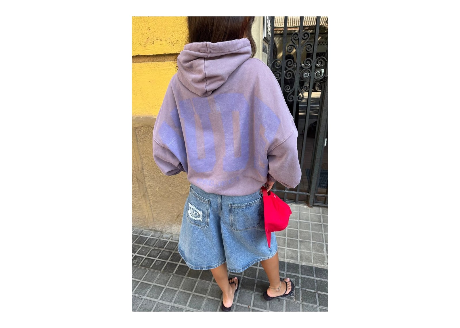 Nude Project Pearl Hoodie Purple - görsel 10