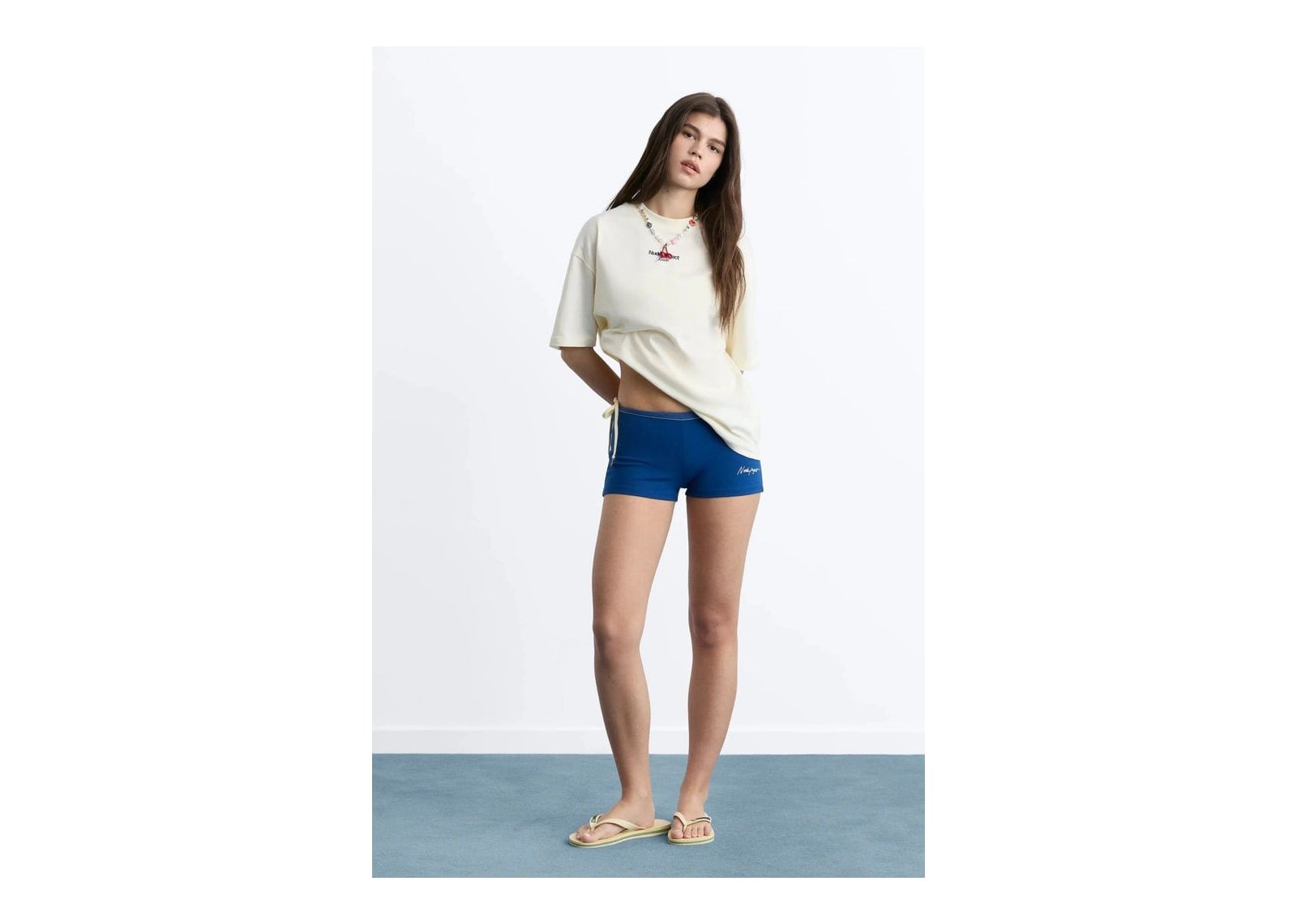 Nude Project Resort Tee Marshmallow - görsel 12