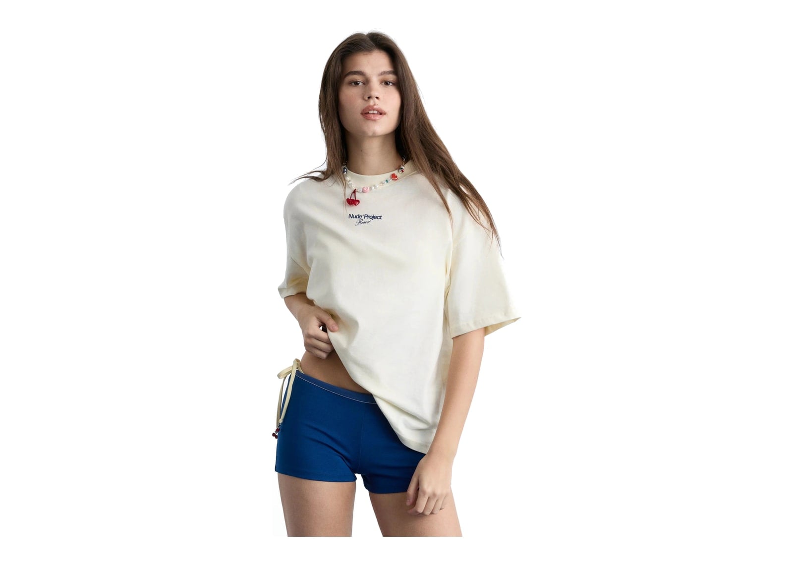 Nude Project Resort Tee Marshmallow - görsel 13