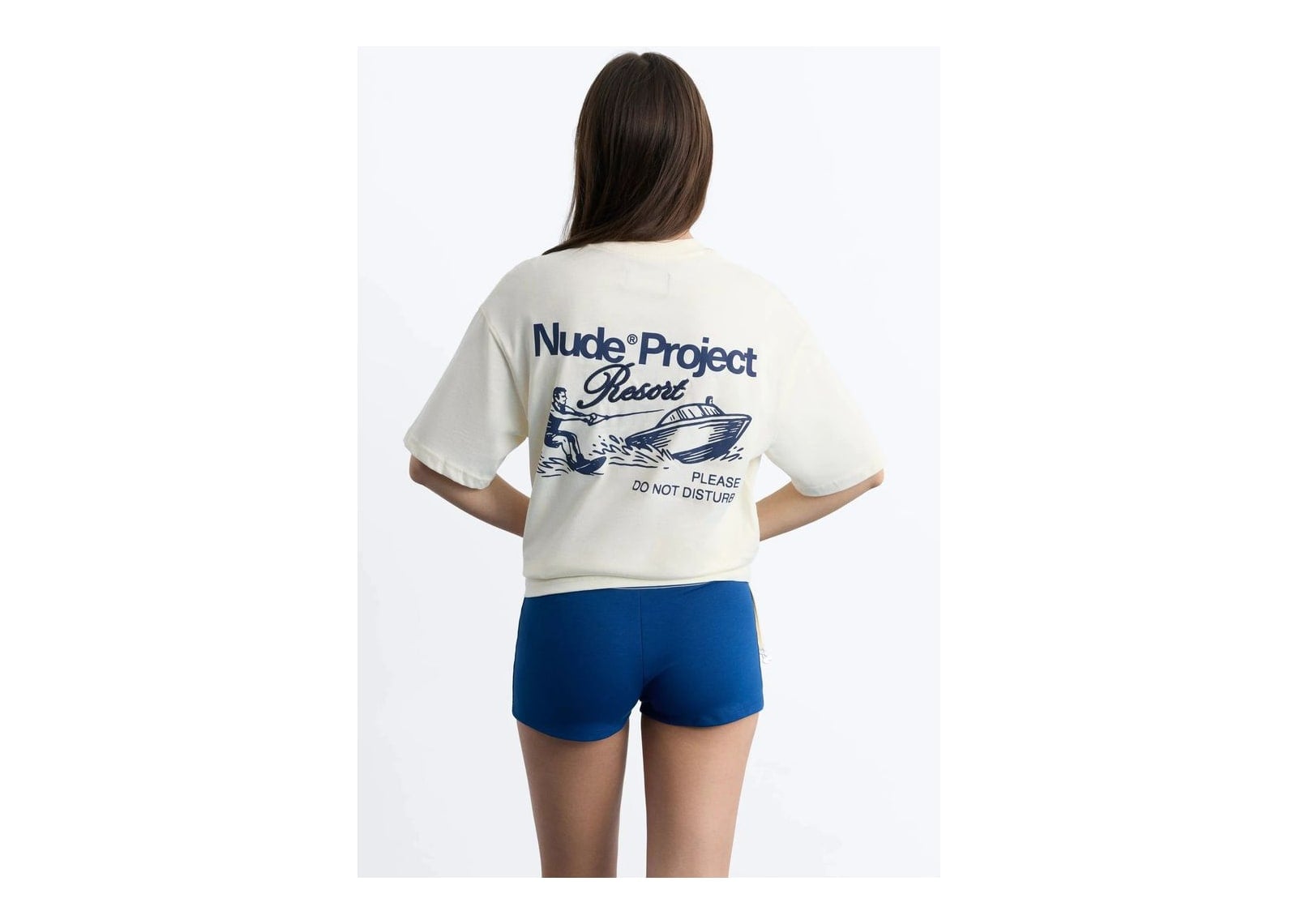 Nude Project Resort Tee Marshmallow - görsel 14