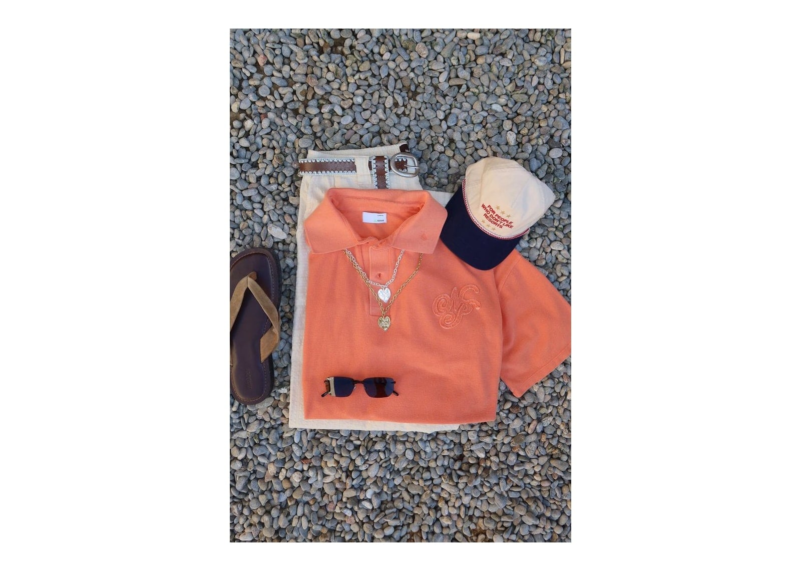 Nude Project Riviera Polo Orange - görsel 7