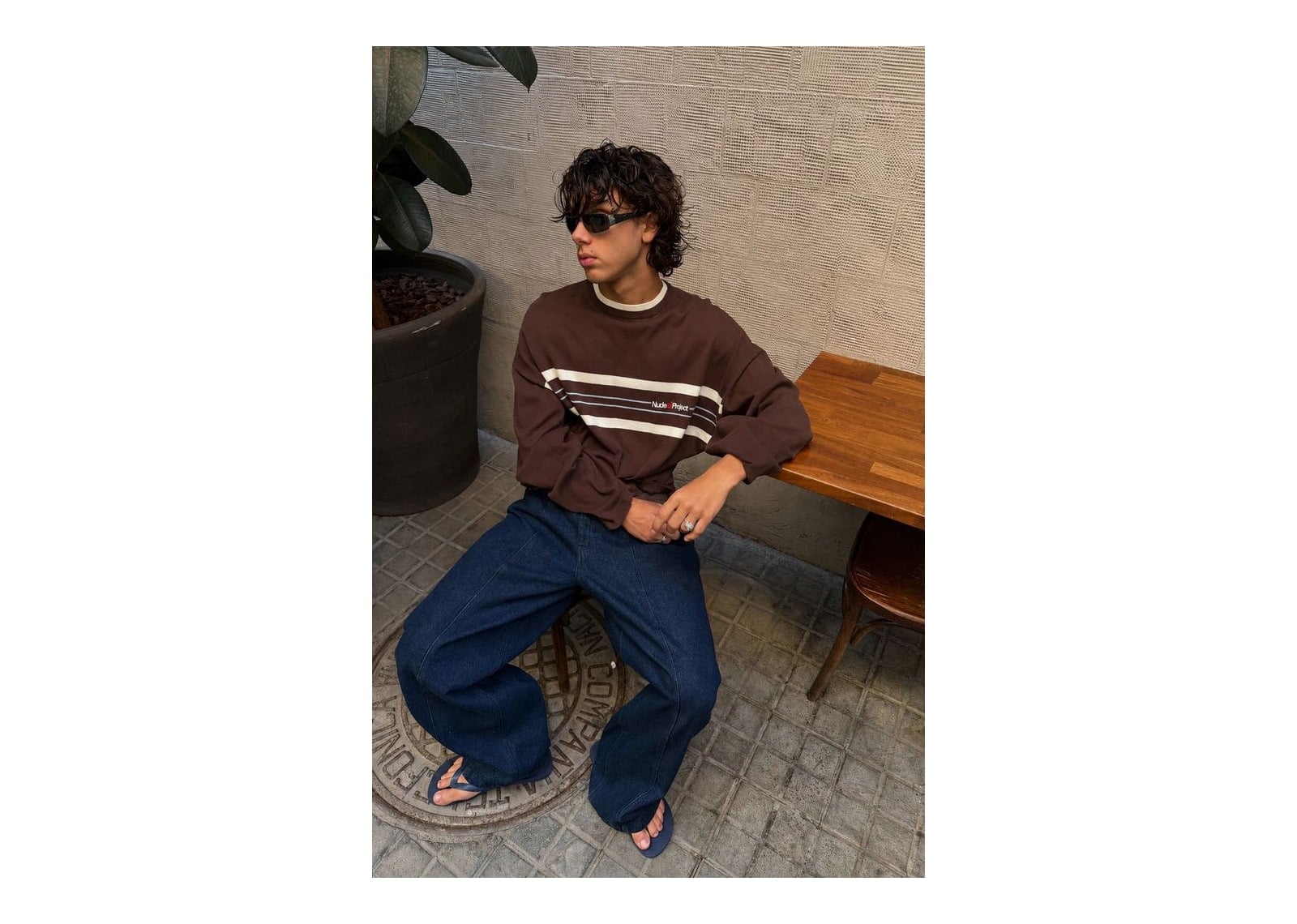 Nude Project Smith Knit Sweater Brown - görsel 3