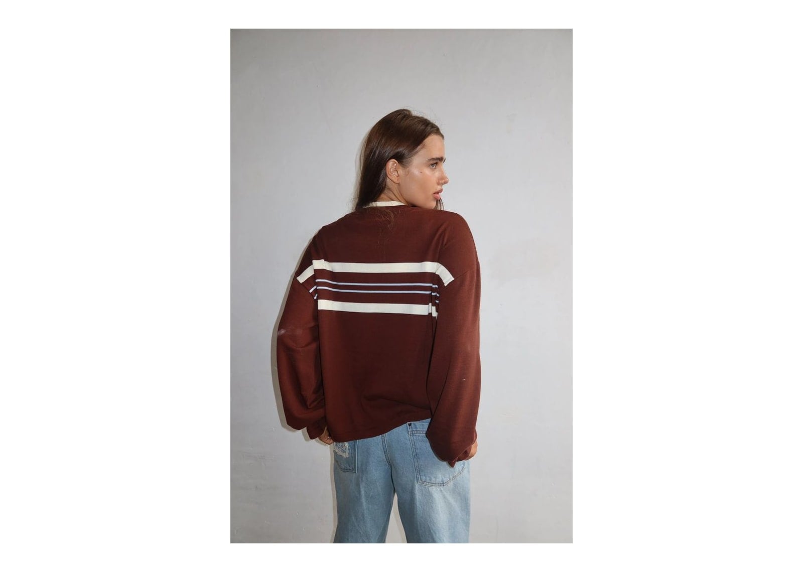 Nude Project Smith Knit Sweater Brown - görsel 6