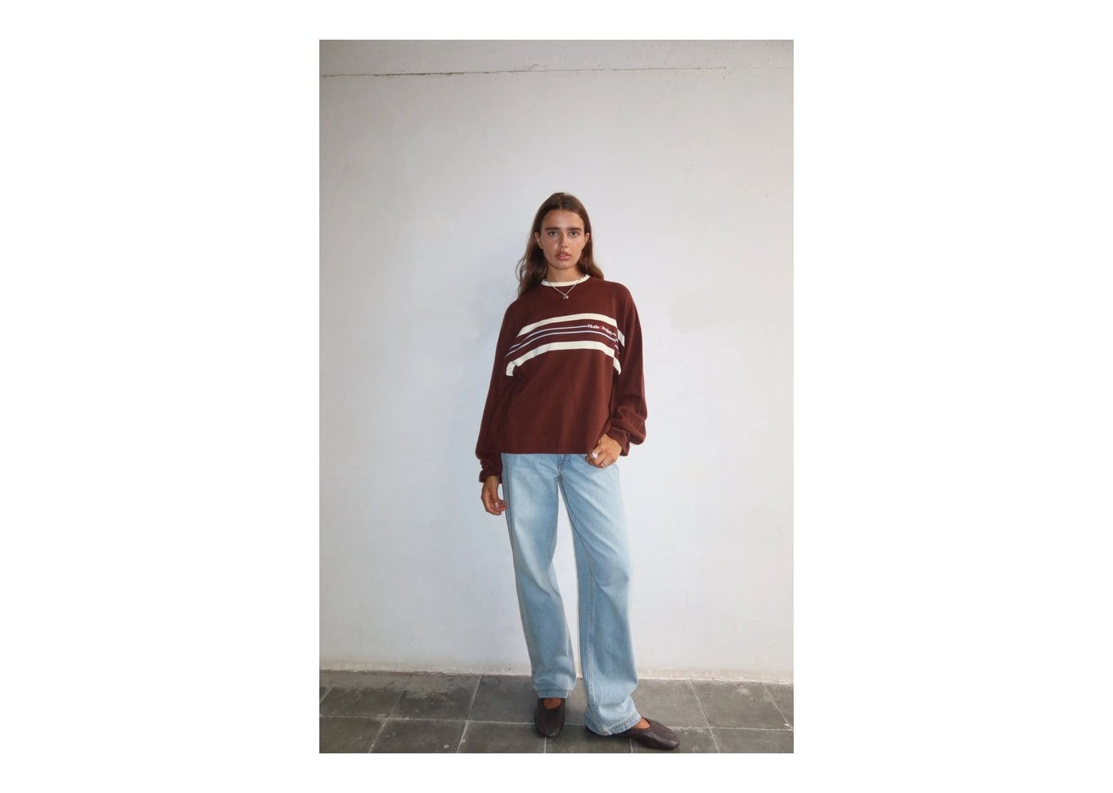 Nude Project Smith Knit Sweater Brown - görsel 7