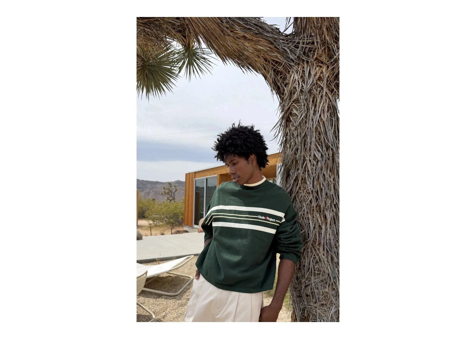Nude Project Smith Knit Sweater Green - görsel 11
