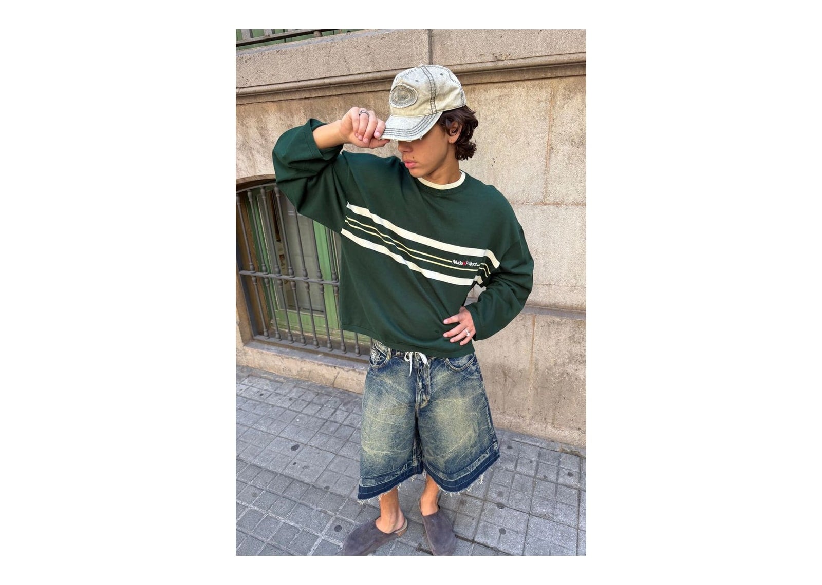 Nude Project Smith Knit Sweater Green - görsel 3