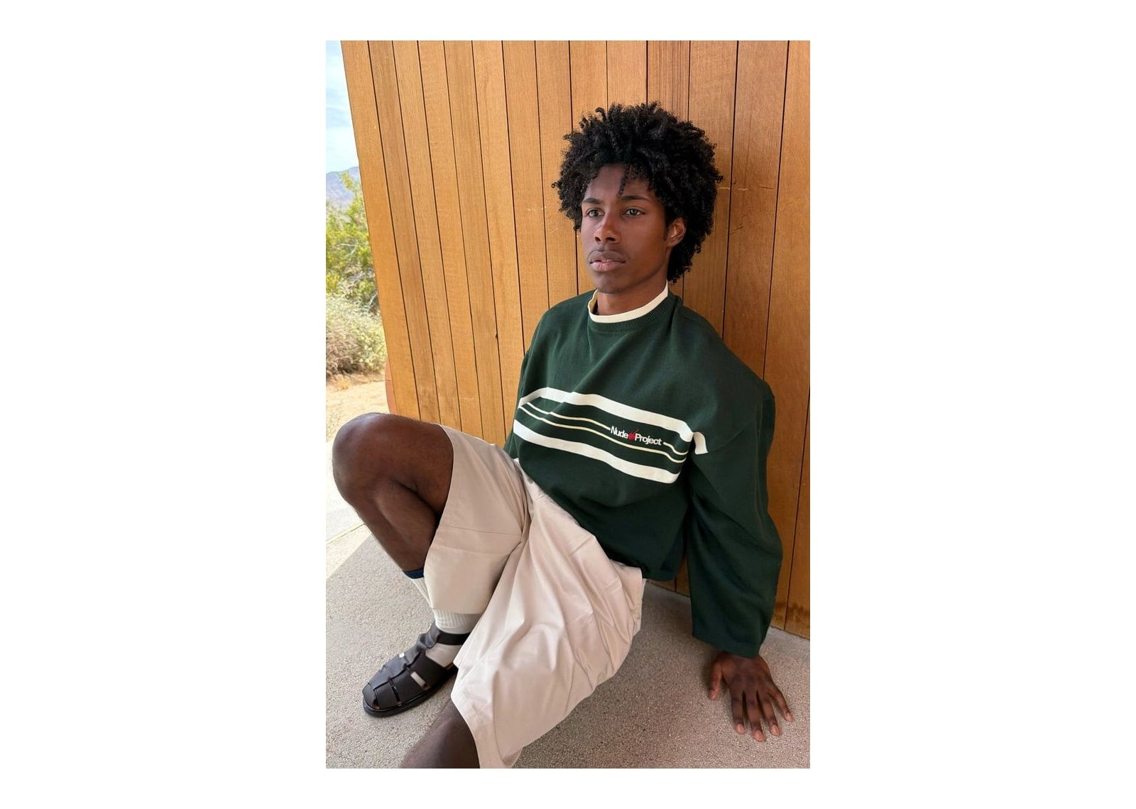 Nude Project Smith Knit Sweater Green - görsel 6