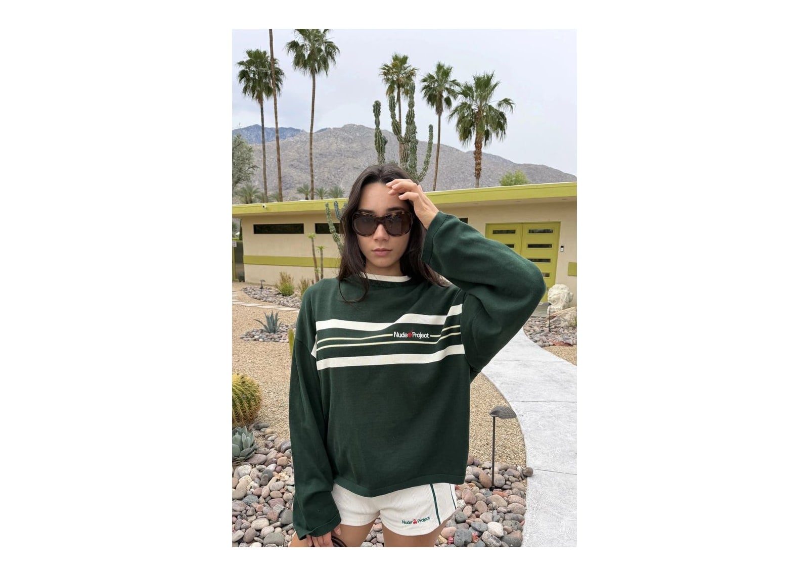 Nude Project Smith Knit Sweater Green - görsel 7