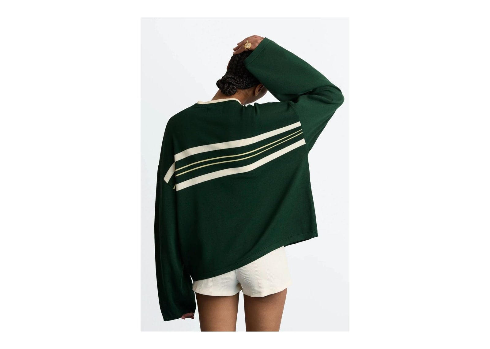 Nude Project Smith Knit Sweater Green - görsel 8