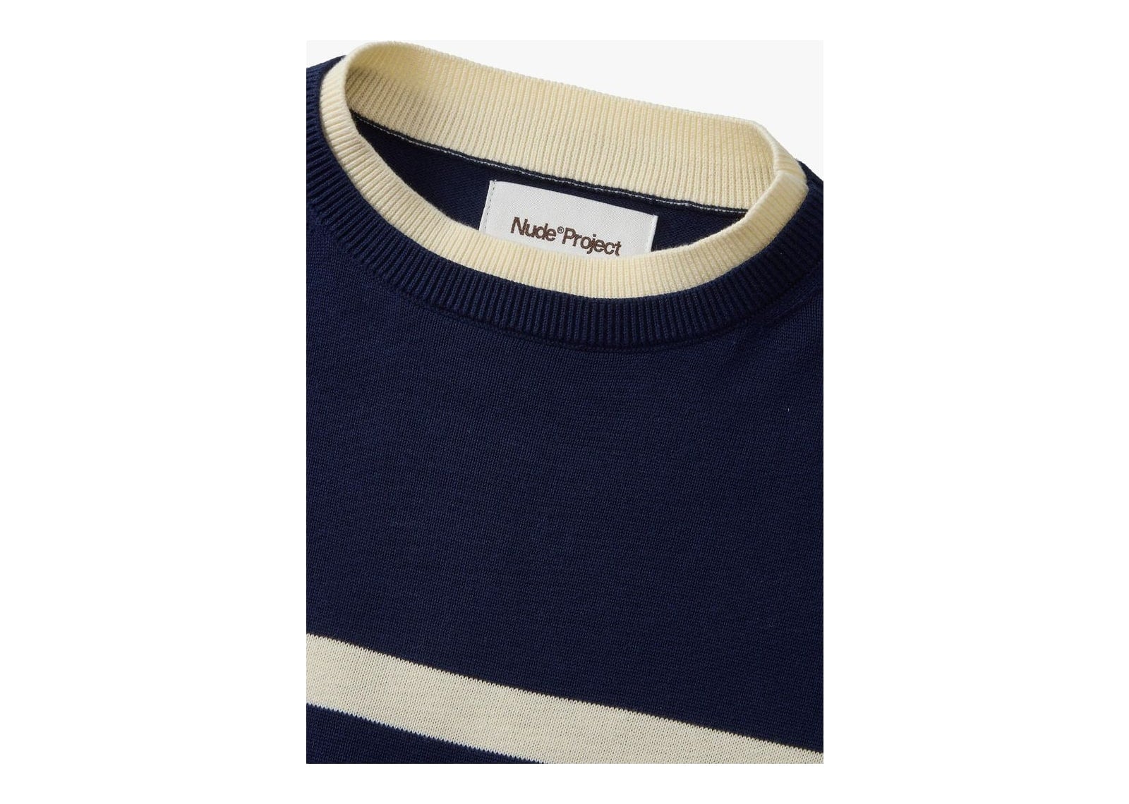 Nude Project Smith Knit Sweater Navy - görsel 13