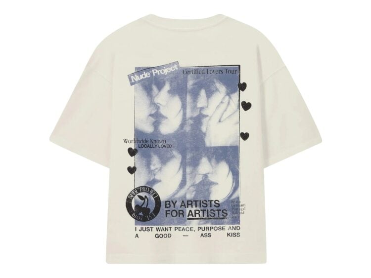 Nude Project Smock Tee Ivory