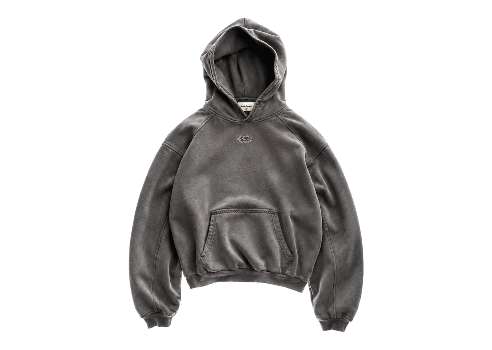 Nude Project Solid Hoodie Ash