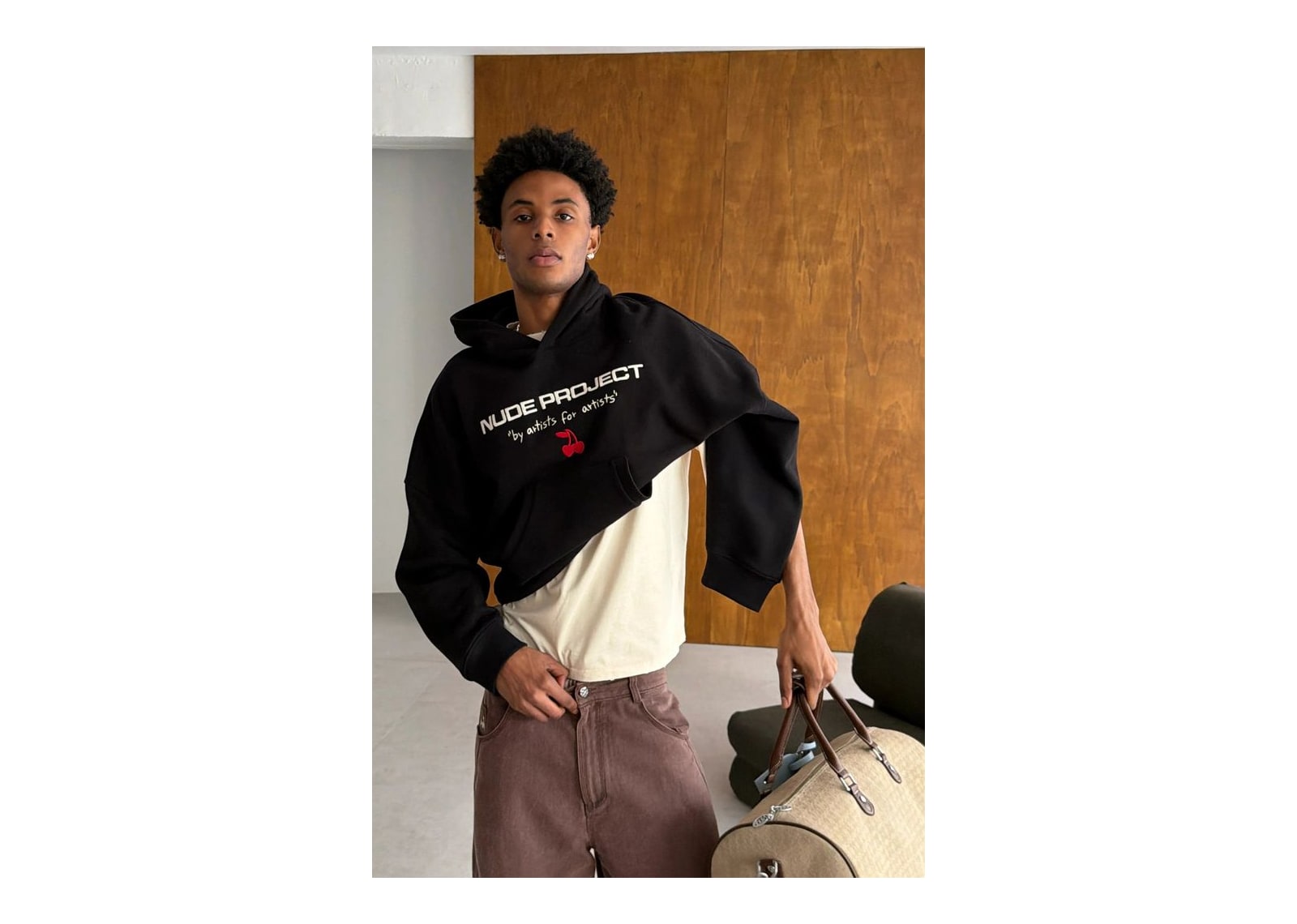 Nude Project Sport Hoodie Black - görsel 2