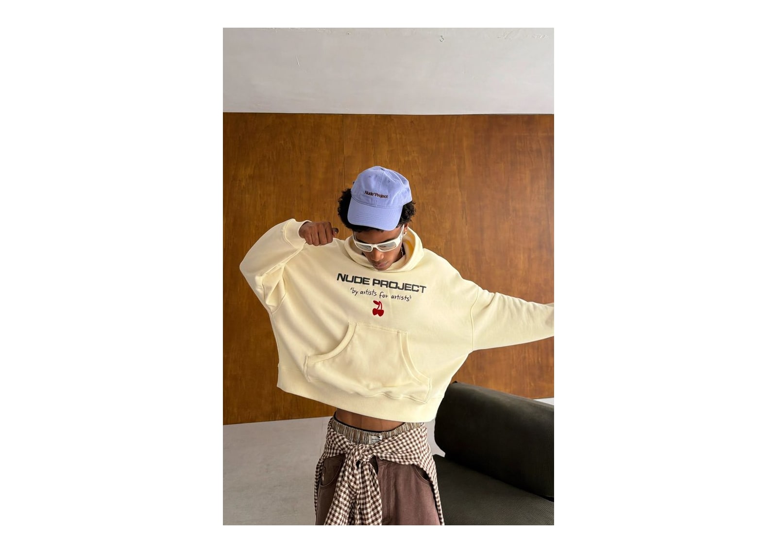 Nude Project Sport Hoodie Off-White - görsel 2