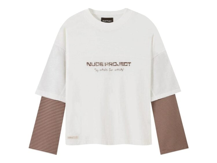 Nude Project Sport Long-Sleeve Tee Brown