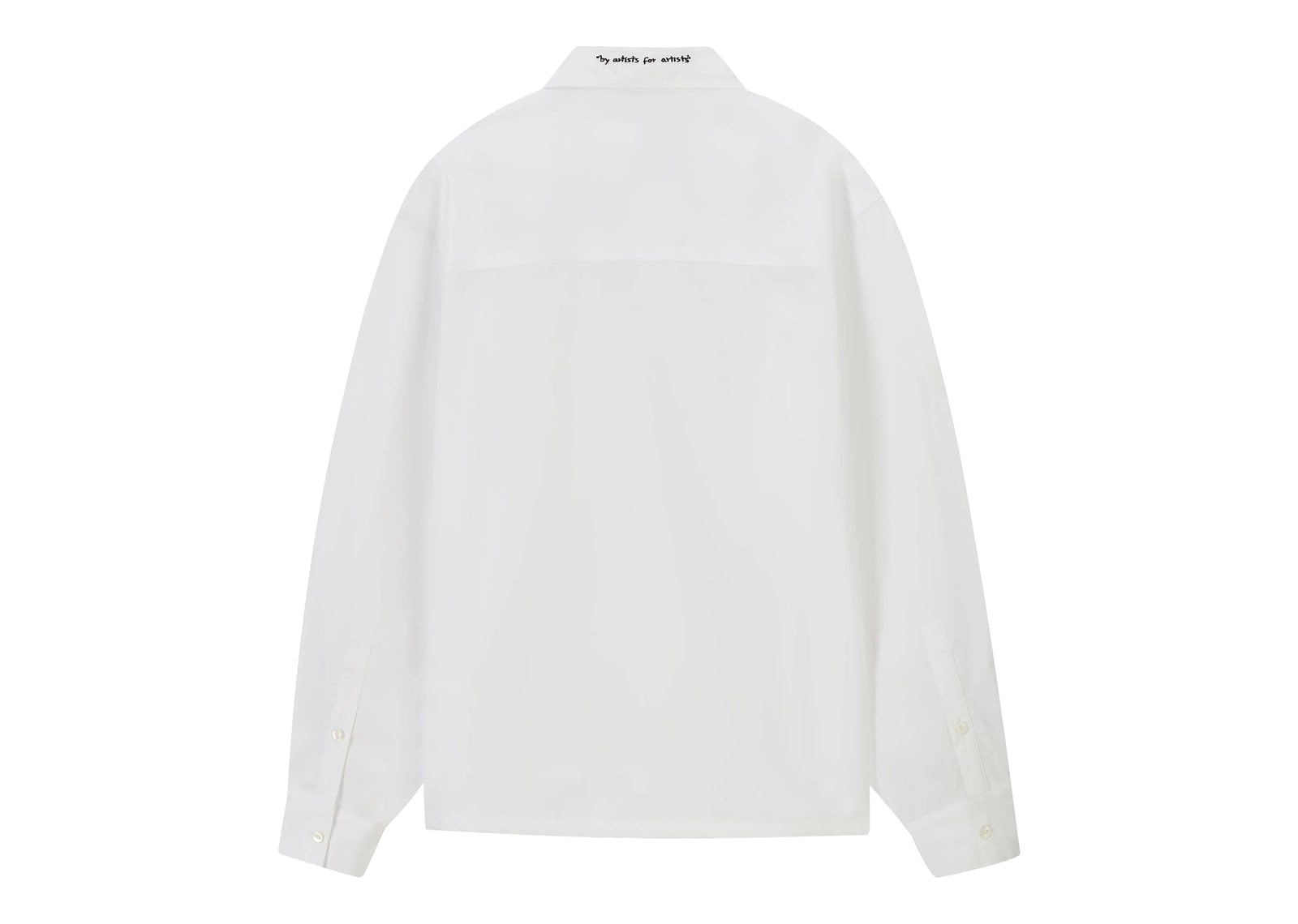 Nude Project Stamp Shirt White - görsel 10