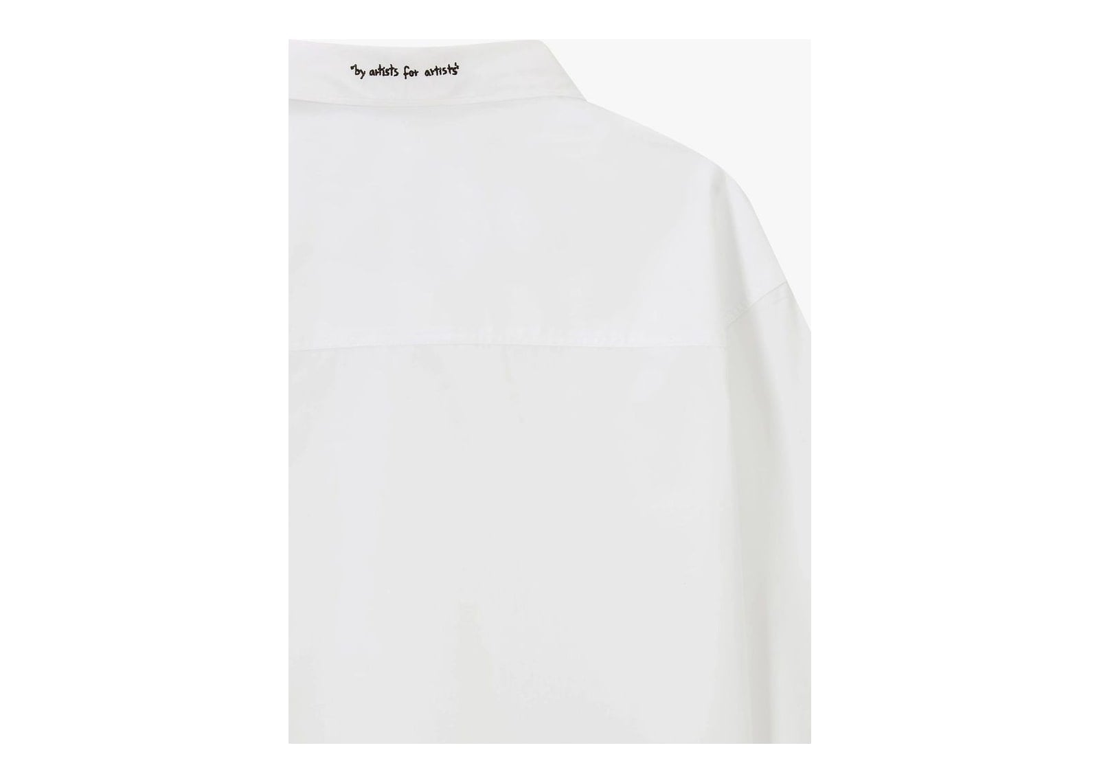 Nude Project Stamp Shirt White - görsel 12