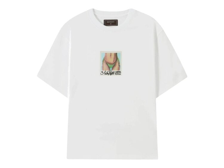 Nude Project Tan Lines Tee White